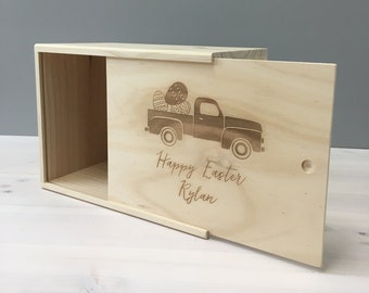 EASTER BOX - Personalised Easter Box - Easter Keepsake Box