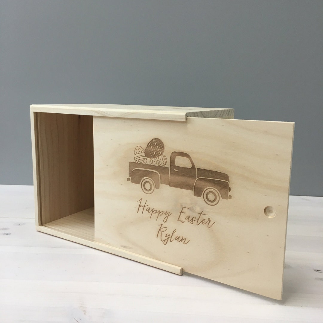 Grande Boîte Souvenir En Bois Avec Cadre Photo Intégré - 26x21x14 Cm - Commerce Équitable