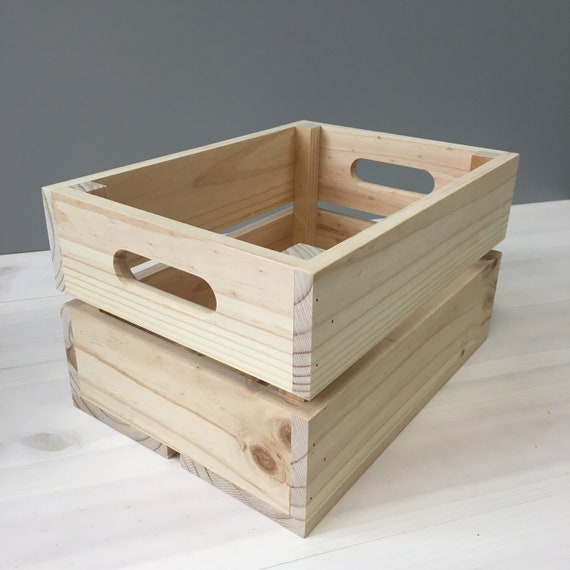 small wooden crates
