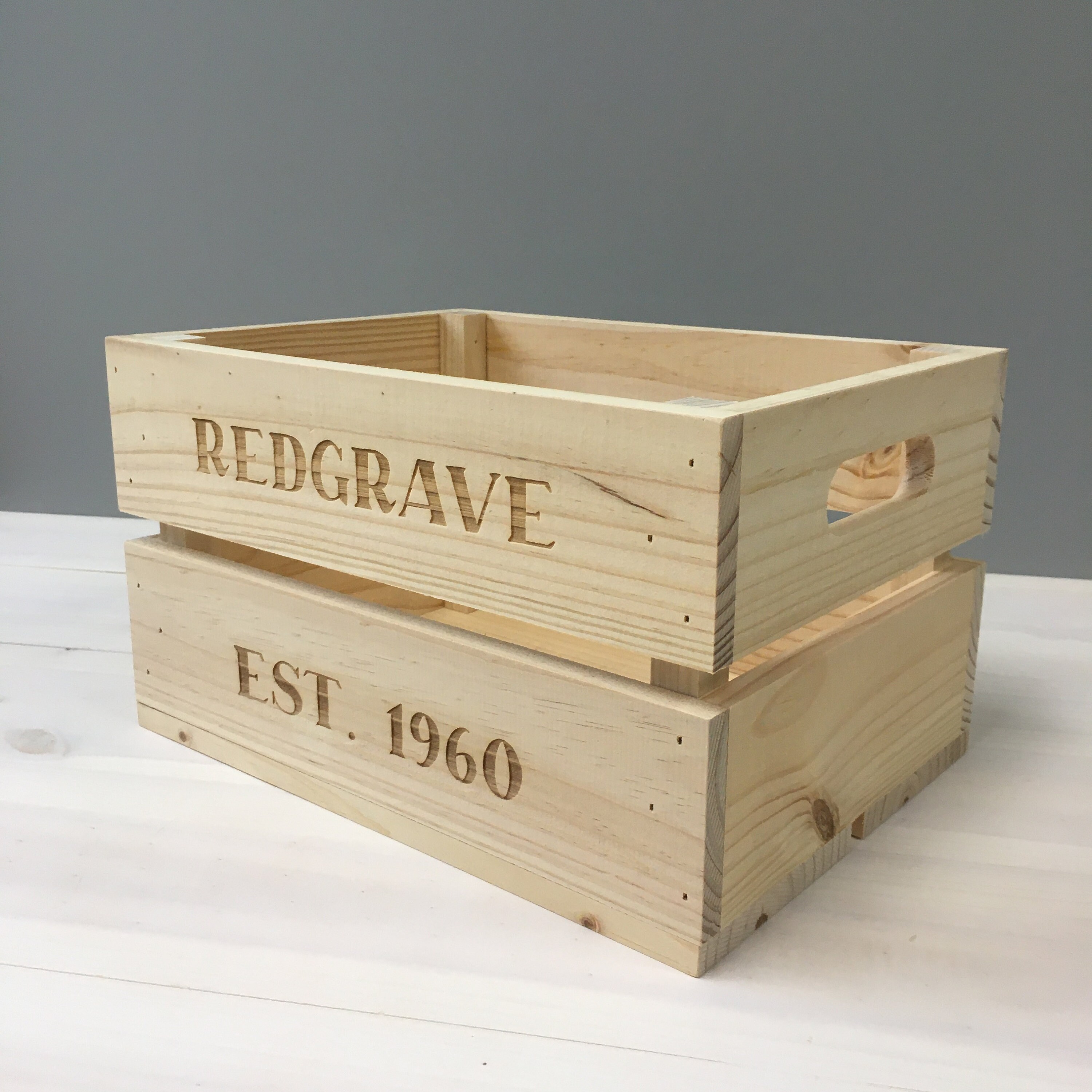 CAJA DE FRUTAS PERSONALIZADA Pequeña Caja Personalizada Caja de Madera  Personalizada -  México