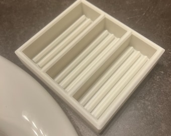 Three  Soap Dish Holder /flat