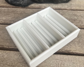 Three Soap Dish Holder /w feet