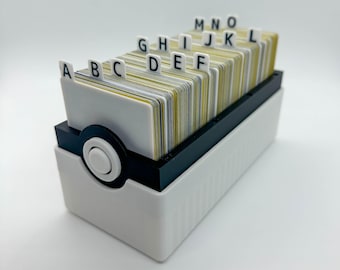 Intercalaires alphabétiques (A-Z) pour les cartes à collectionner