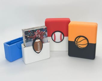 Caja magnética para guardar tarjetas deportivas