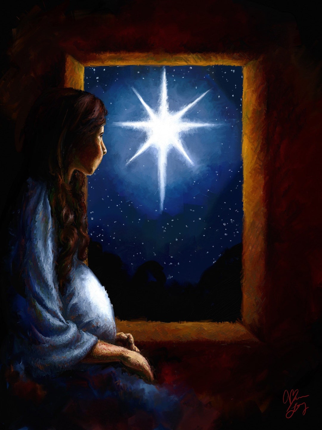 The People That Lived in Darkness Has Seen a Great Light - Etsy