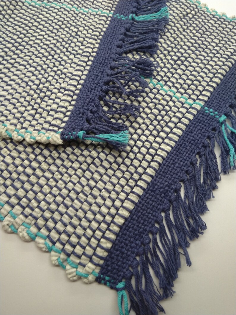 Loom woven placemats Etsy