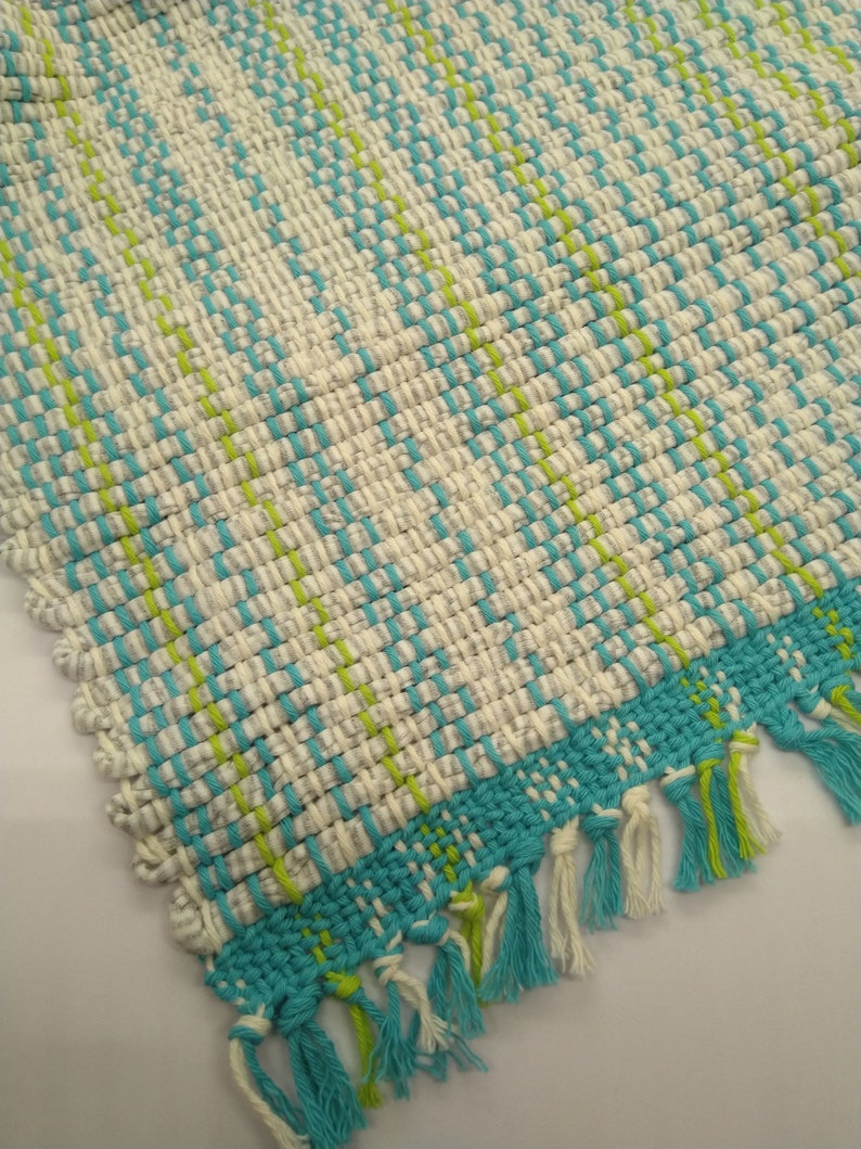 Loom woven placemats Etsy