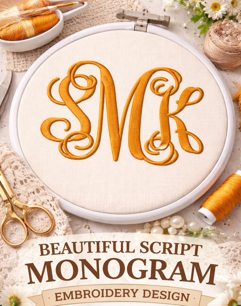 Interlocking Initials S R Interlace Script 3 Letter Initial Interlocking Embroidery Font: BX ...