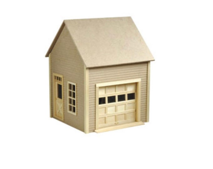 Dollhouse Miniature Garage With Working Door. 112 Scale. Etsy