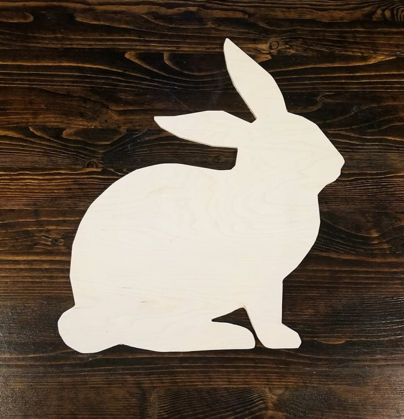 CNC - Easter Rabbit Wood Cutout - Multiple Sizes Available - Fast ...