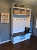 Hall Tree Bench with Storage | Farmhouse Hall Tree | Free Shipping | Mudroom Hall Tree 