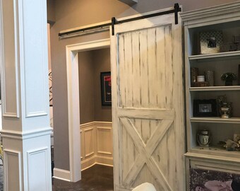 Sliding Barn Door Farmhouse Style rustic Fixer Upper HGTV. Low shipping cost