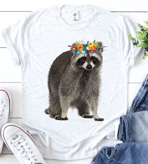 funny raccoon shirt