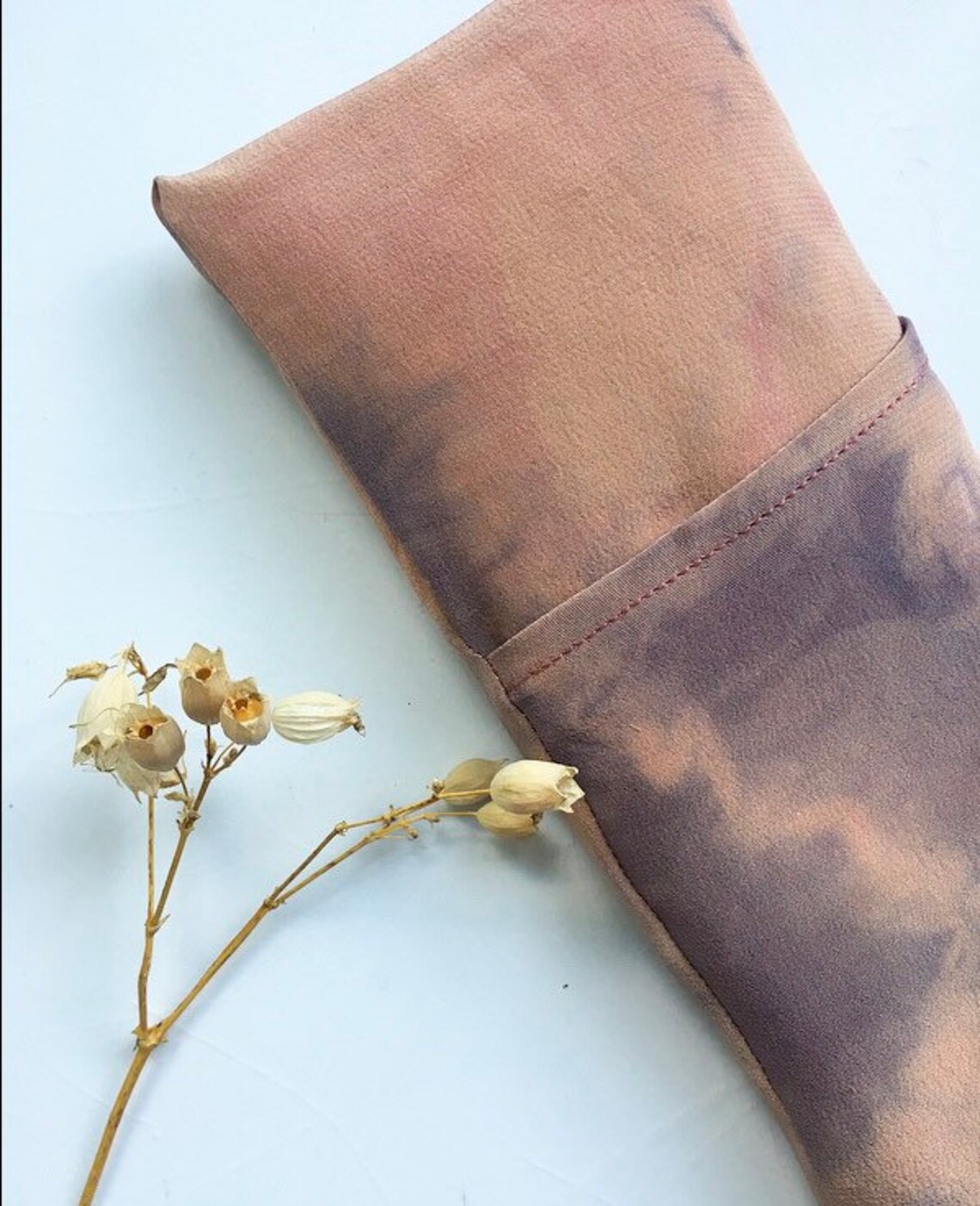 Lavender Eye Pillow Silk Eye Pillow Naturally Dyed Etsy