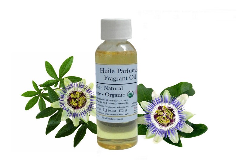 Organic Passion Flower Fragrant Oil Natural Scent oil for ...