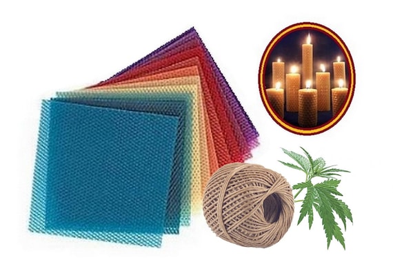 Beeswax Candle Making Kit - Assorted Colors