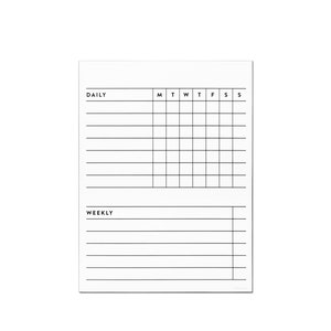 Fridge chore chart - magnetic chore chart
