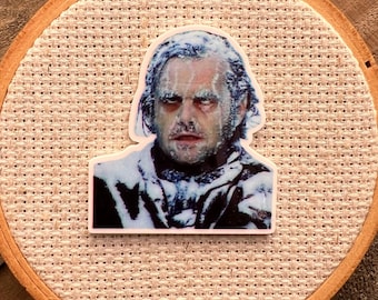 Frozen Guy Needle Minder - Horror Cross Stitch - Horror Needle Minder - 80s Movie Cross Stitch - 80s Needle Minder - Book Cross Stitch