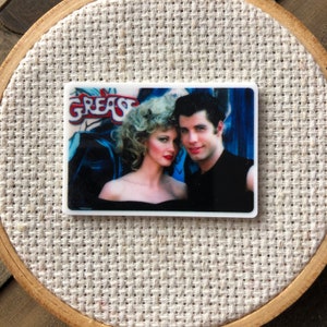 50er Jahre Paar Needle Minder - Retro Needle Minder - Film Kreuzstich - Film Needle Minder - Lustiger Needle Minder - Retro Kreuzstich Paar