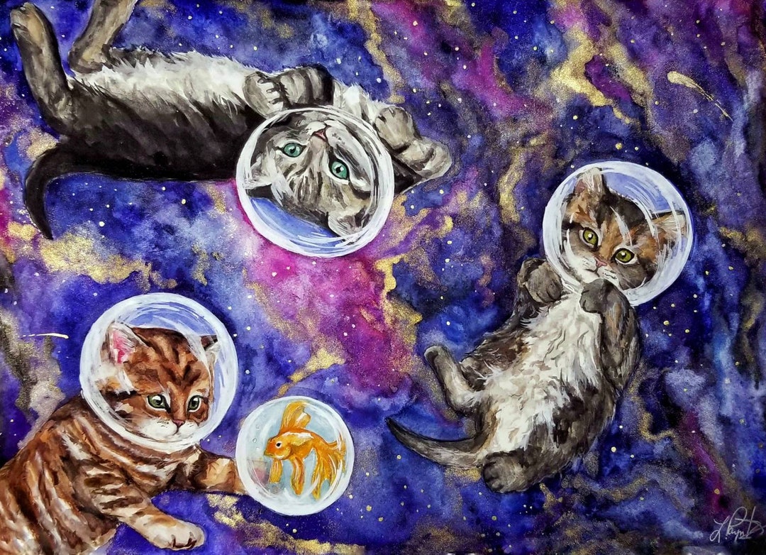 Society6 ケース Floating Cats by Kitten Rain il_1080xN.2148773836_nl17.jpg