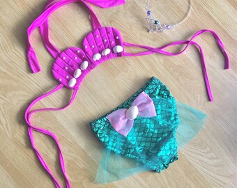 mermaid baby swimsuit
