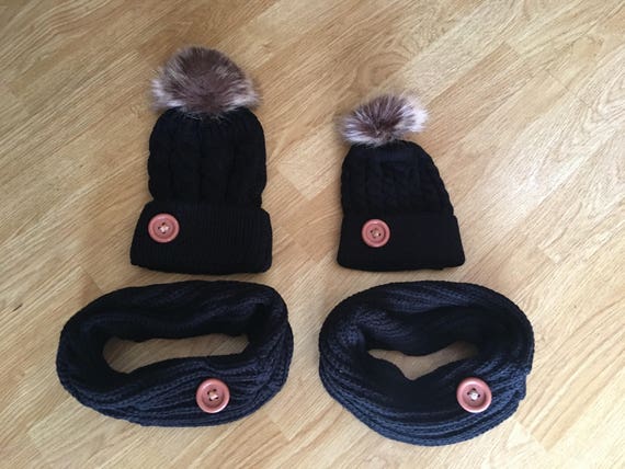 matching mom and daughter hats