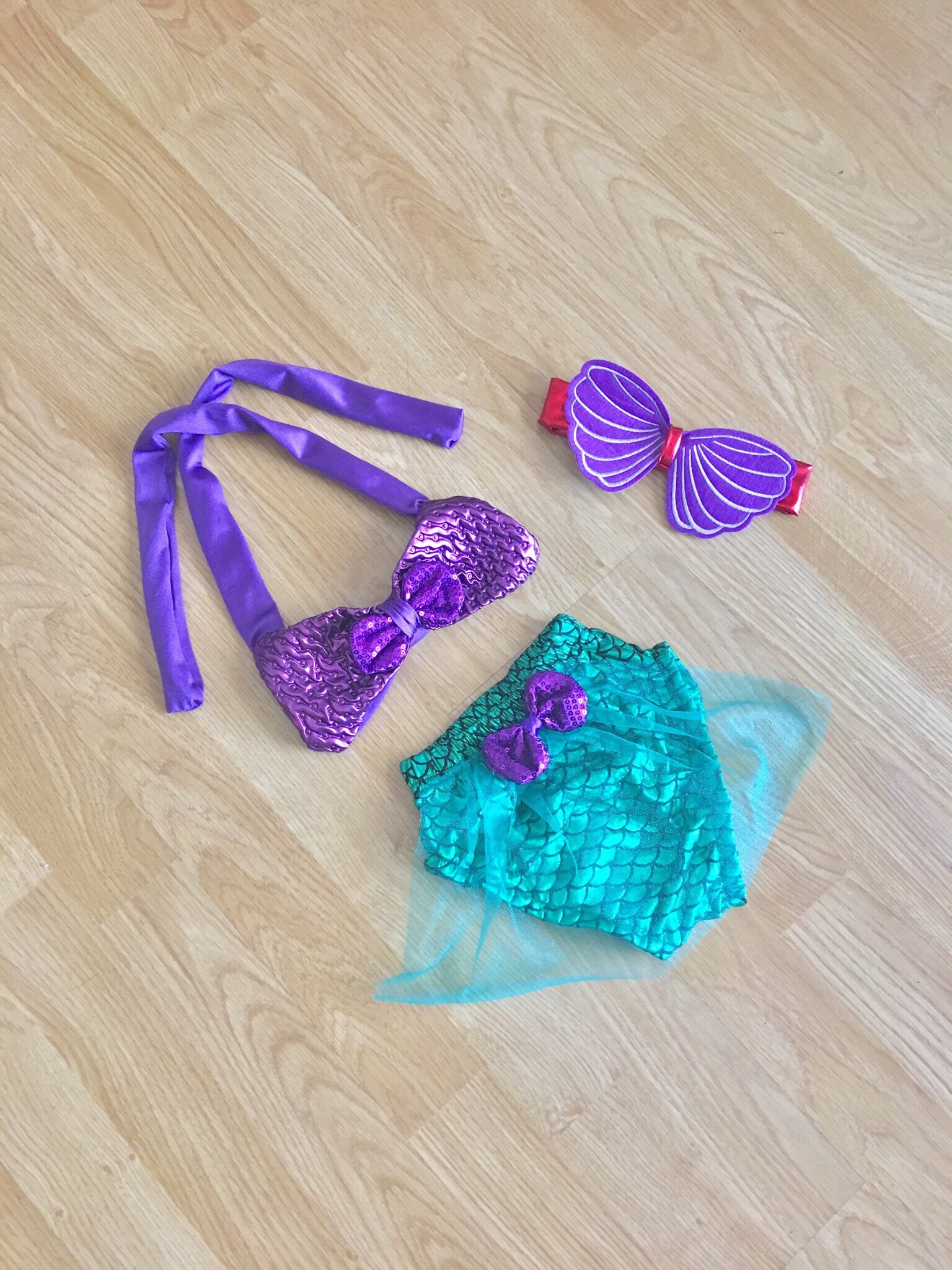 little mermaid baby swimsuit