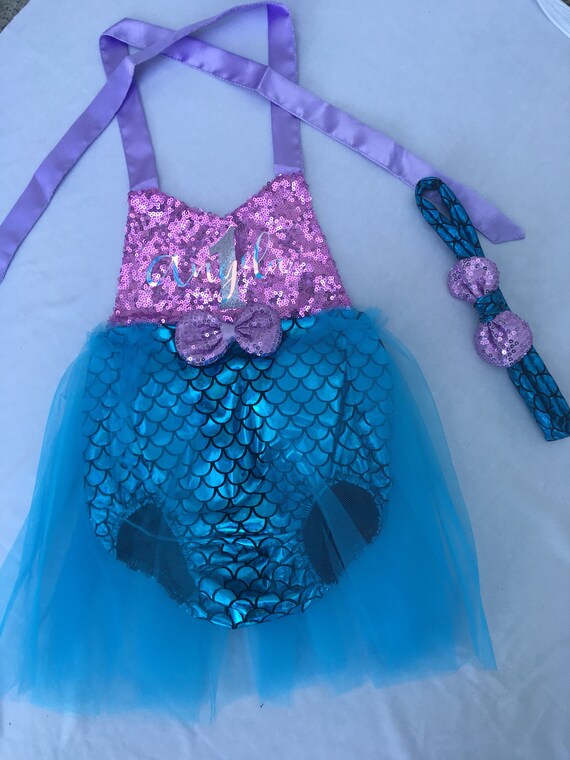 first birthday swimsuit girl