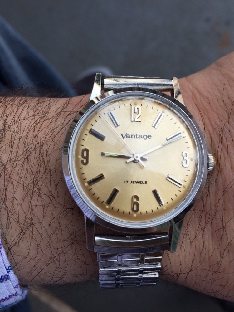 Vantage '60s Orologio di Hamilton Watch Co. 17 Gioielli | Etsy Italia