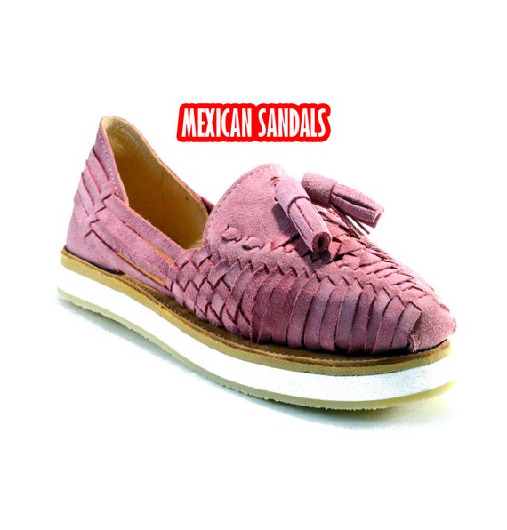 huaraches pink