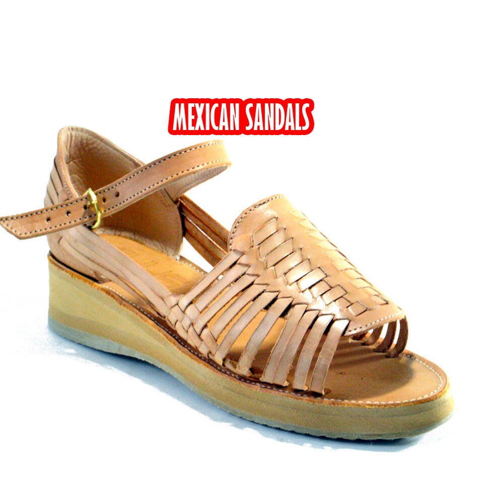 womens tan huaraches