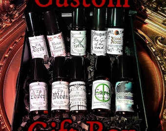 Customizable Gift Box - Rollerball Perfume Oil - 5ml Rollerball Bottles - Gift Set - Vegan & Cruelty Free