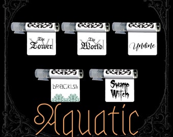 AQUATIC Perfume Oil Sample Pack - Aquatic Scents - 5 Unique Fragrances - Vegan & Cruelty Free