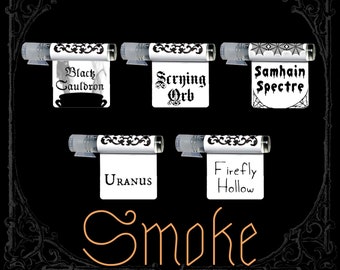 SMOKE Perfume Oil Sample Pack - Smoke Scents - 5 Unique Fragrances - Vegan & Cruelty Free