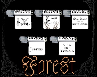 FOREST Perfume Oil Sample Pack - Forest Scents - 5 Unique Fragrances - Vegan & Cruelty Free