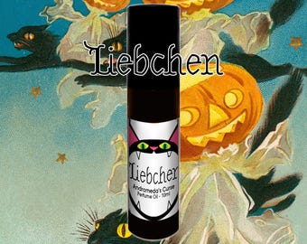Liebchen - Réglisse noire, crème sucrée - Huile de parfum pour stylo bille roulante - Végétalien et sans Cruauté