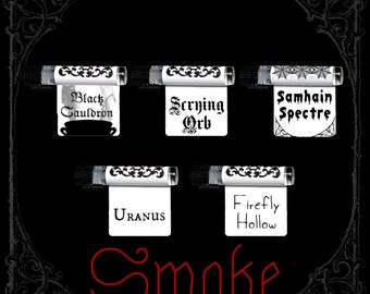 SMOKE Perfume Oil Sample Pack - Smoke Scents - 5 Unique Fragrances - Vegan & Cruelty Free