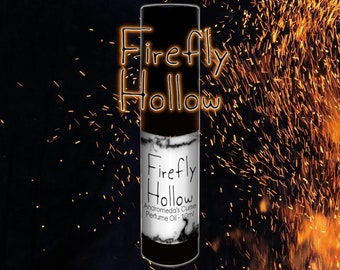 Firefly Hollow - Bonfire, Forest - Rollerball Perfume Oil - Vegan & Cruelty Free