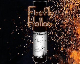 Firefly Hollow - Bonfire, Forest - Rollerball Perfume Oil - Vegan & Cruelty Free