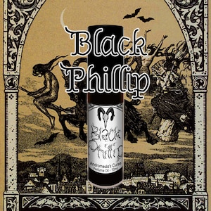 Black Phillip - Butter, Hay, Animal Musk - Rollerball Perfume Oil - Vegan & Cruelty Free