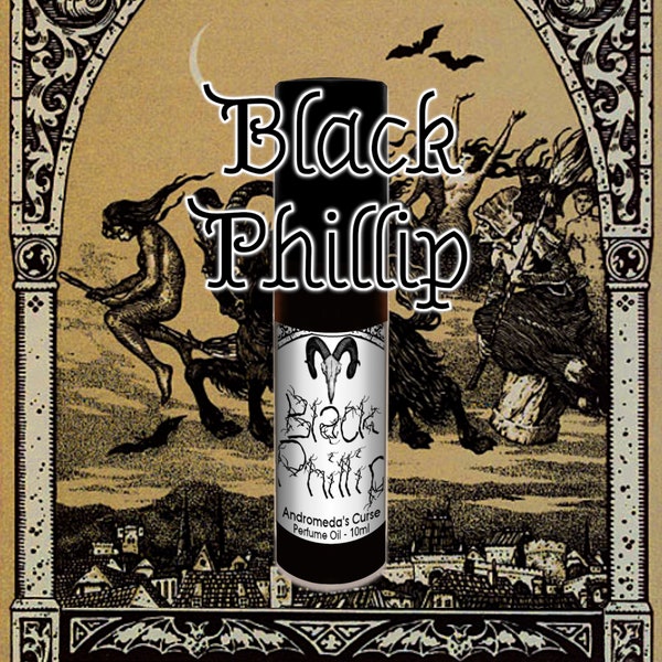 Black Phillip - Butter, Hay, Animal Musk - Rollerball Perfume Oil - Vegan & Cruelty Free