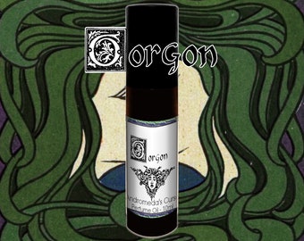 Gorgon - Violets, Plums, Musk - Rollerball Perfume Oil - Vegan & Cruelty Free - Bestiary Collection Part II