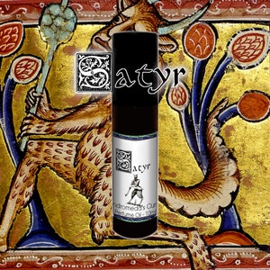 Satyr - Blackberry Wine, Cashmere, Clove - Rollerball Perfume Oil - Vegan & Cruelty Free - Bestiary Collection Part II