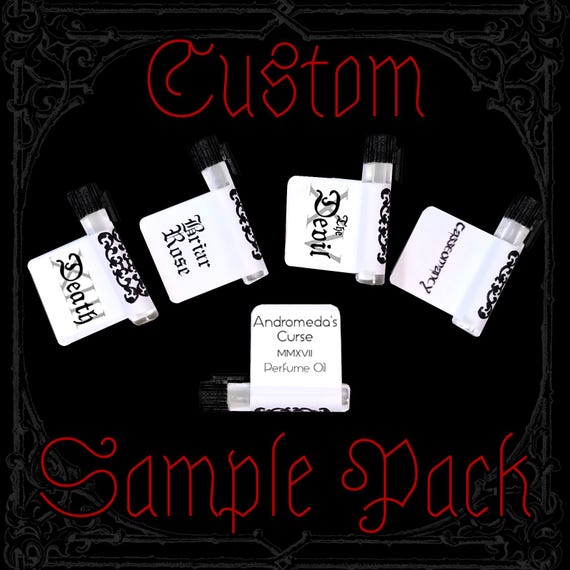 Perfume Oil Custom Sample Pack - 5 Pieces - Vegan & Cruelty Free