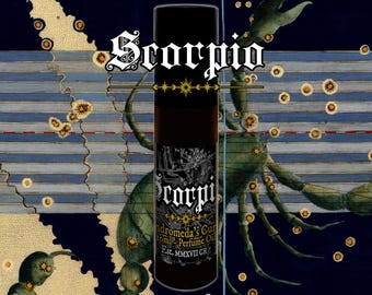 Scorpio - Rollerball Perfume Oil - Astrology Collection - Vegan & Cruelty Free