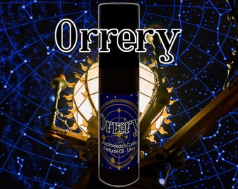 Orrery - Pepper, Plum, Sandalwood - Rollerball Perfume Oil - Vegan & Cruelty Free