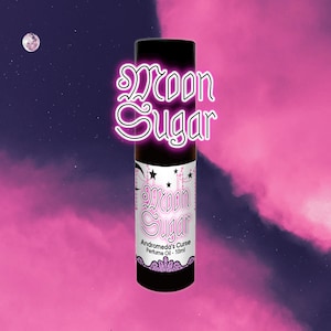 Moon Sugar - Peaches, Lychee, Strawberry - Rollerball Perfume Oil - Vegan & Cruelty Free