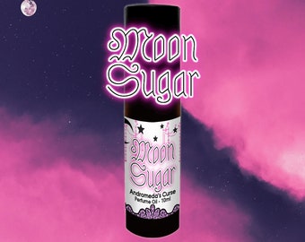 Moon Sugar - Peaches, Lychee, Strawberry - Rollerball Perfume Oil - Vegan & Cruelty Free