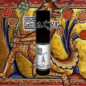 Satyr - Blackberry Wine, Cashmere, Clove - Rollerball Perfume Oil - Vegan & Cruelty Free - Bestiary Collection Part II
