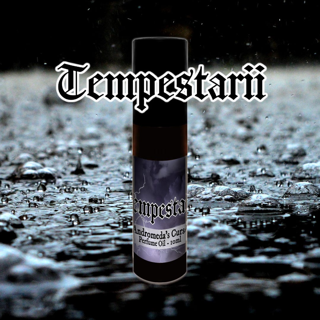 Tempestarii - Thunderstorm, Rain, Petrichor - Rollerball Perfume